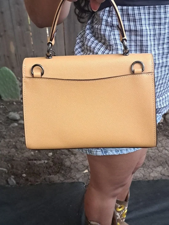 Coach Tilly Top Handle Satchel. - Picture 5 of 14